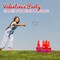 4E's Novelty Valentine Bottle Ring Toss Game for Kids & Adults – Red/Pink Indoor Outdoor Carnival Party Game, Classroom Valentine Activity with Bottles & Heart Rings, Easy Setup